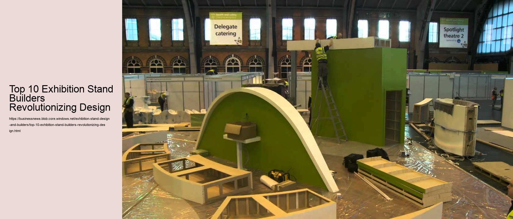 Top 10 Exhibition Stand Builders Revolutionizing Design